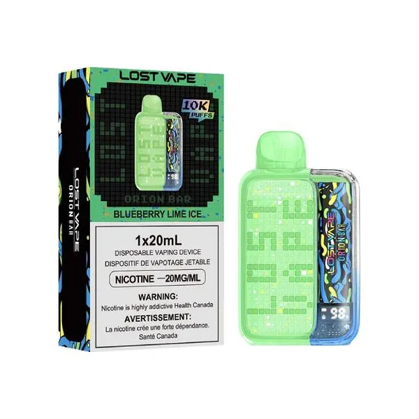 Lost Vape Orion Bar Blueberry Lime Ice 10K