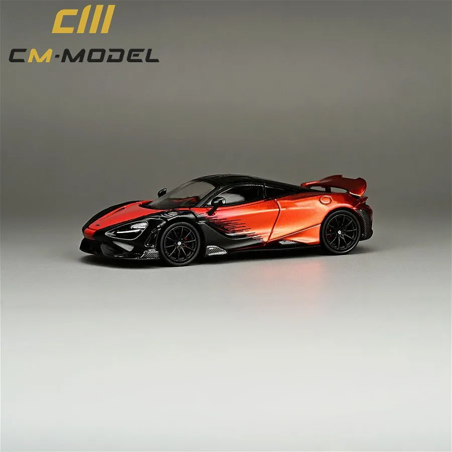 CM MODEL | McLAREN 765LT | ORANGE/BLACK