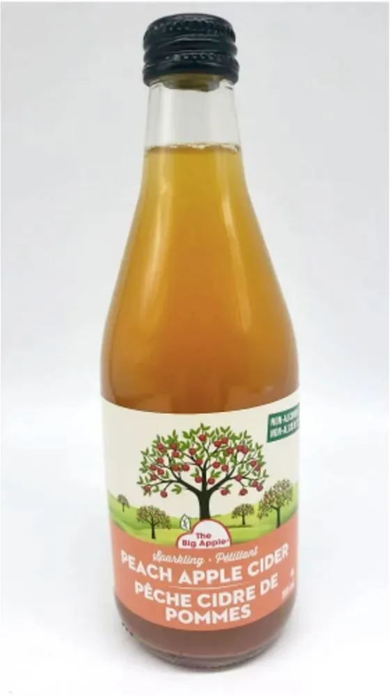 Sparkling Peach Apple Cider 355Lml