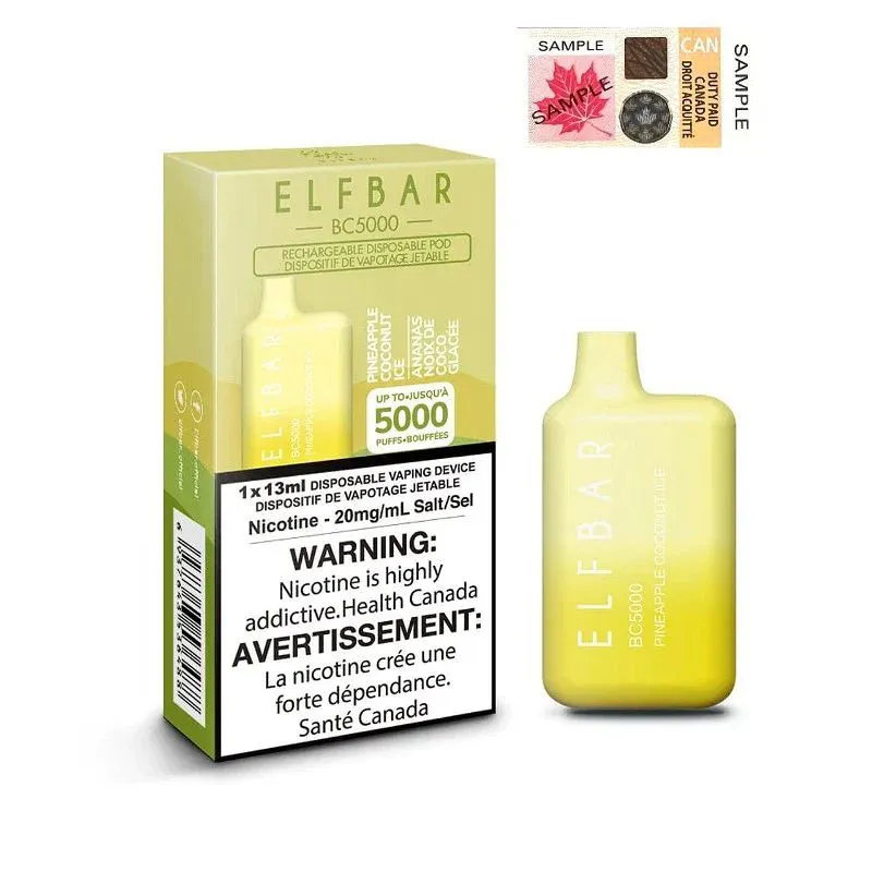 ELFBAR 5000 PINEAPPLE COCONUT ICE