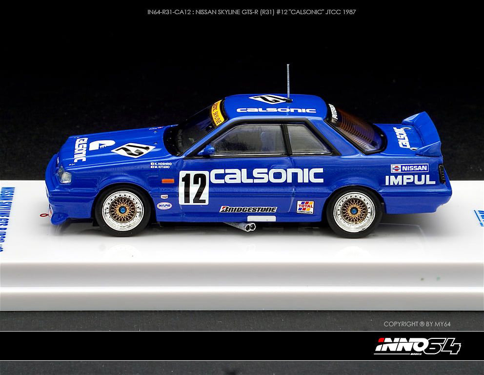 INNO64 | NISSAN SKYLINE GTS-R R31 'CALSONIC'