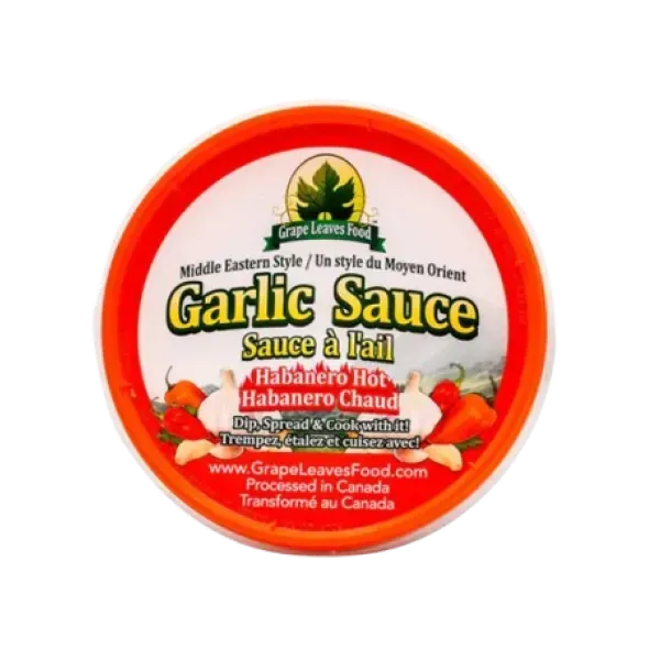 Habanero Hot Garlic Portion Cups Grape Leaves (57g (2oz) x 75)