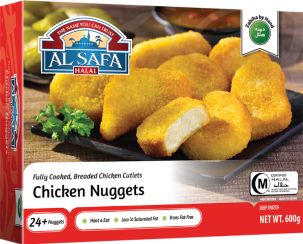 AL SAFA BREADED CHICKEN NUGGETS 12 X 680GM