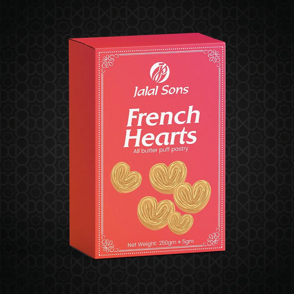 Premium Butter French Hearts 250G