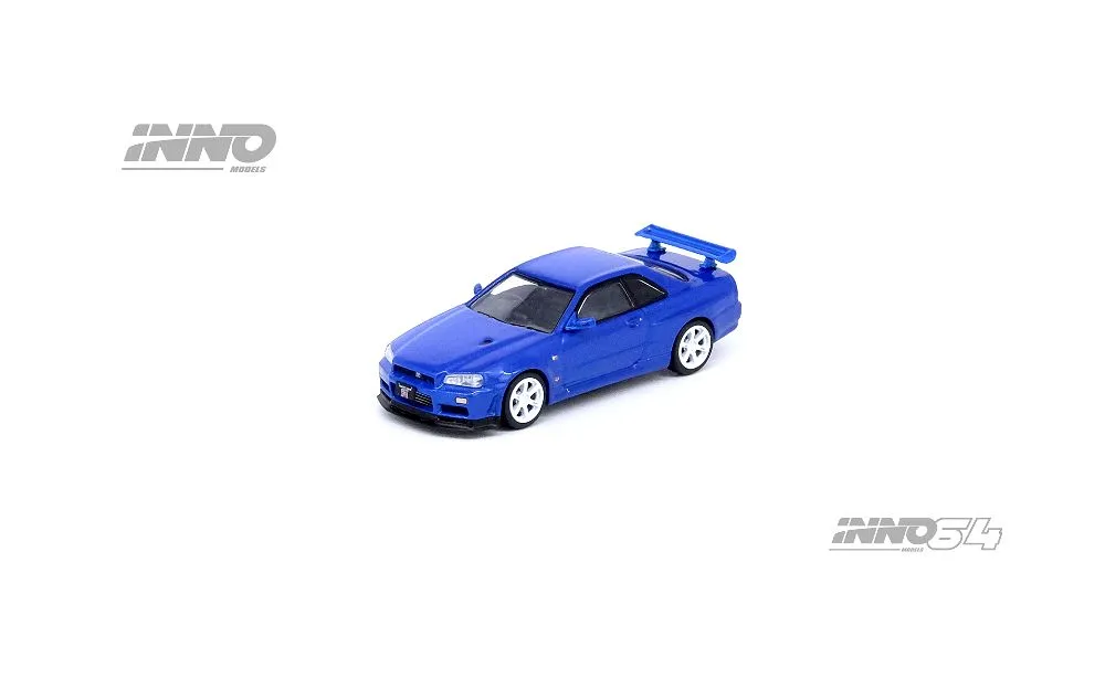 INNO64 | NISSAN SKYLINE GT-R R34 V SPEC II N1 | BAYSIDE BLUE