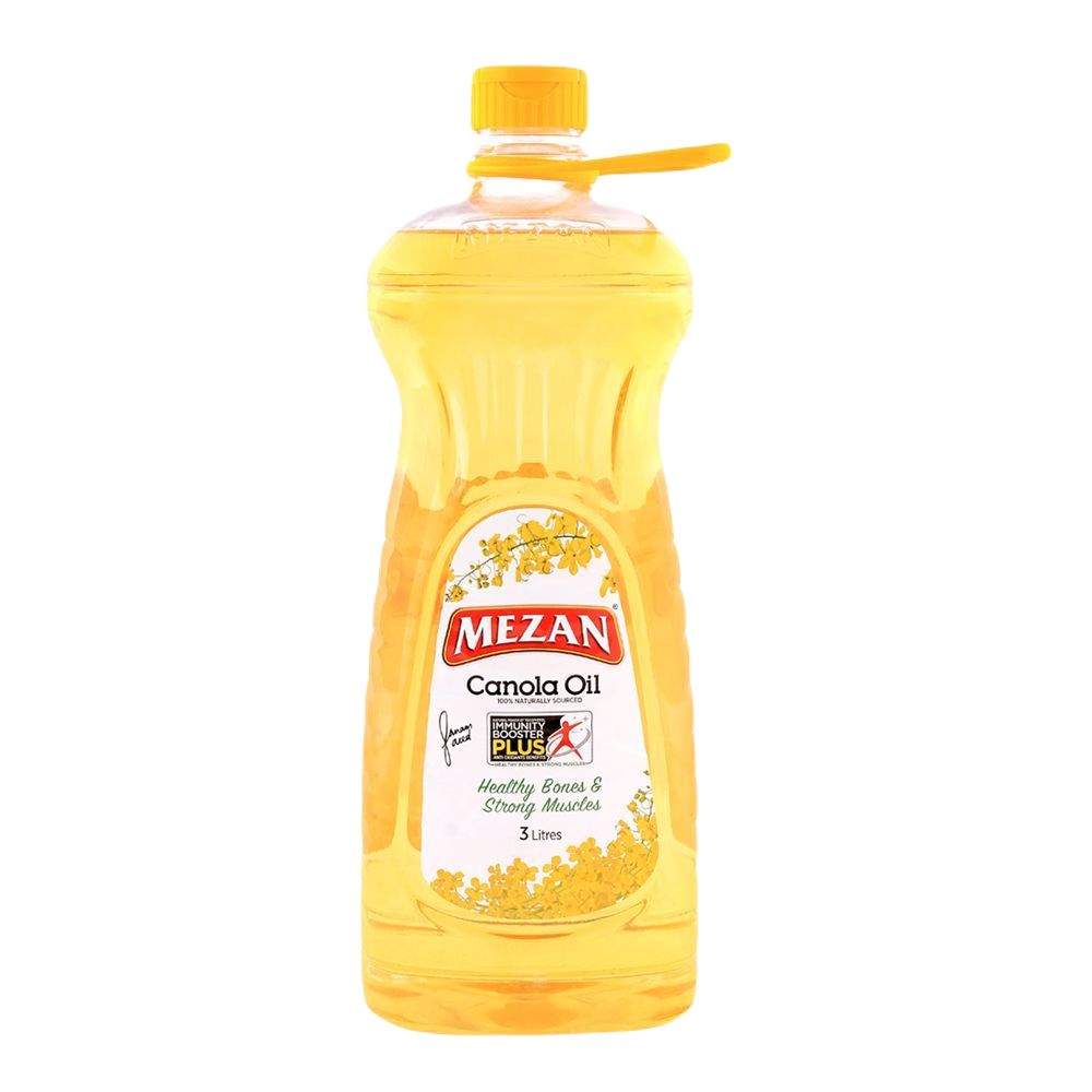 Mezan Oil Canola 3 Ltr Bottle