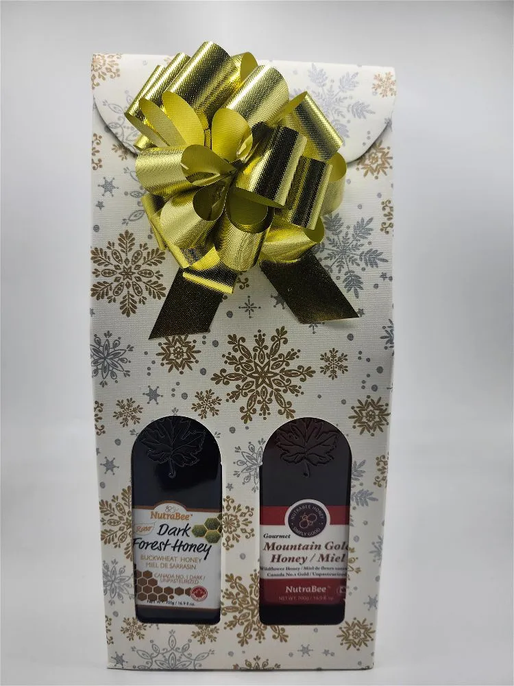 Dark Forest Honey (700g) & Mountain Gold Honey (700g) Gift set