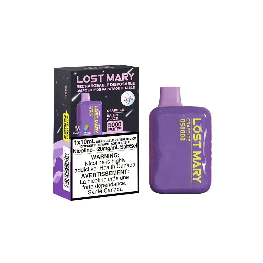 LOST MARY 5000 GRAPE ICE