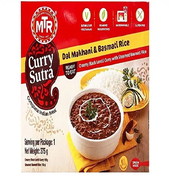 MTR R2E Dal Makhani with Basmati Rice 375g