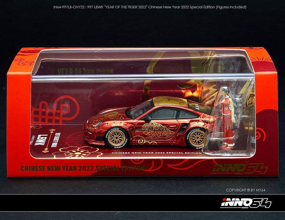 INNO64 | PORSCHE 997 LBWK | CHINESE NEW YEAR 2022