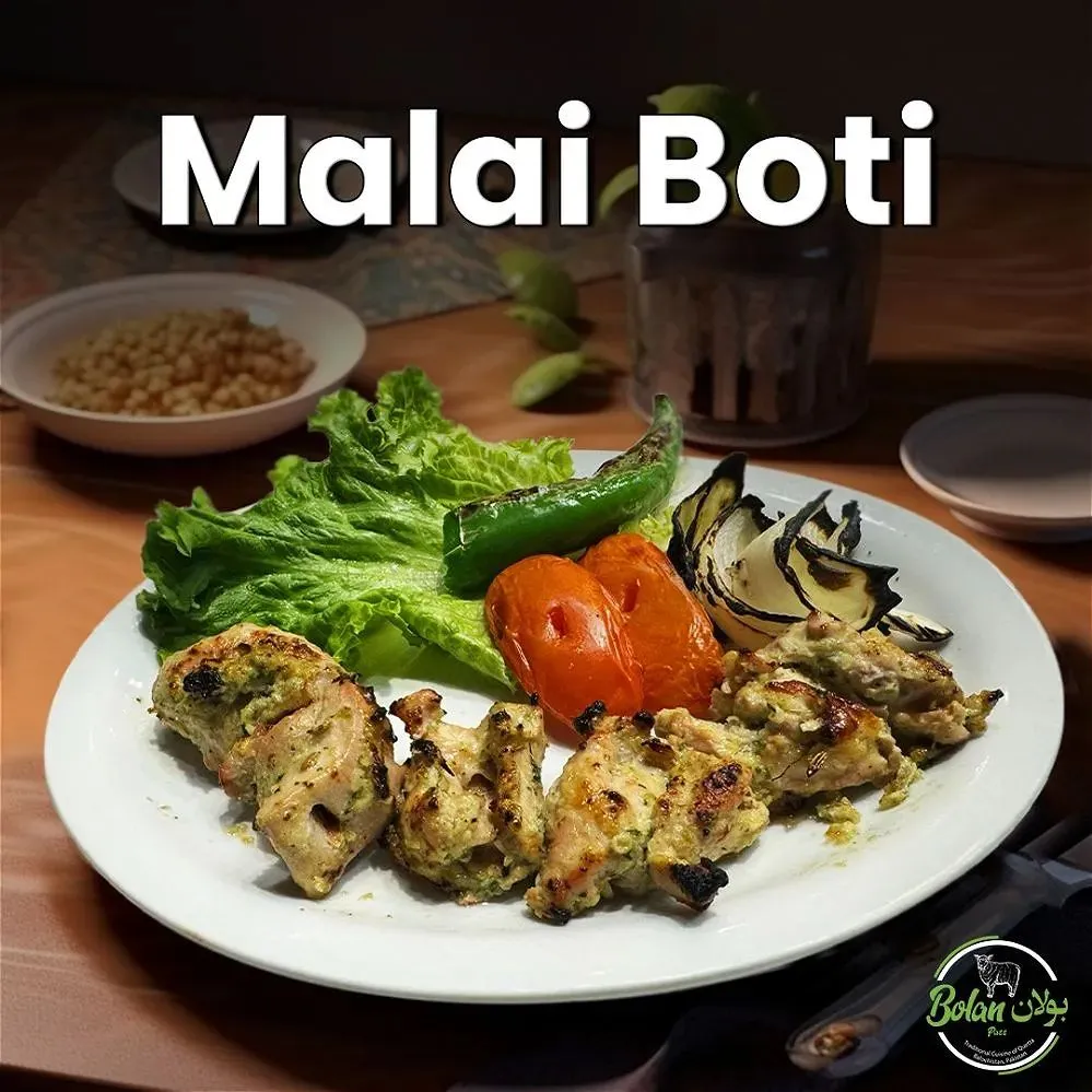 Chicken Malai Boti