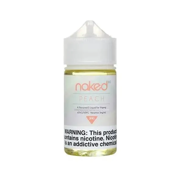 NAKED E-LIQUID PEACH 30ML