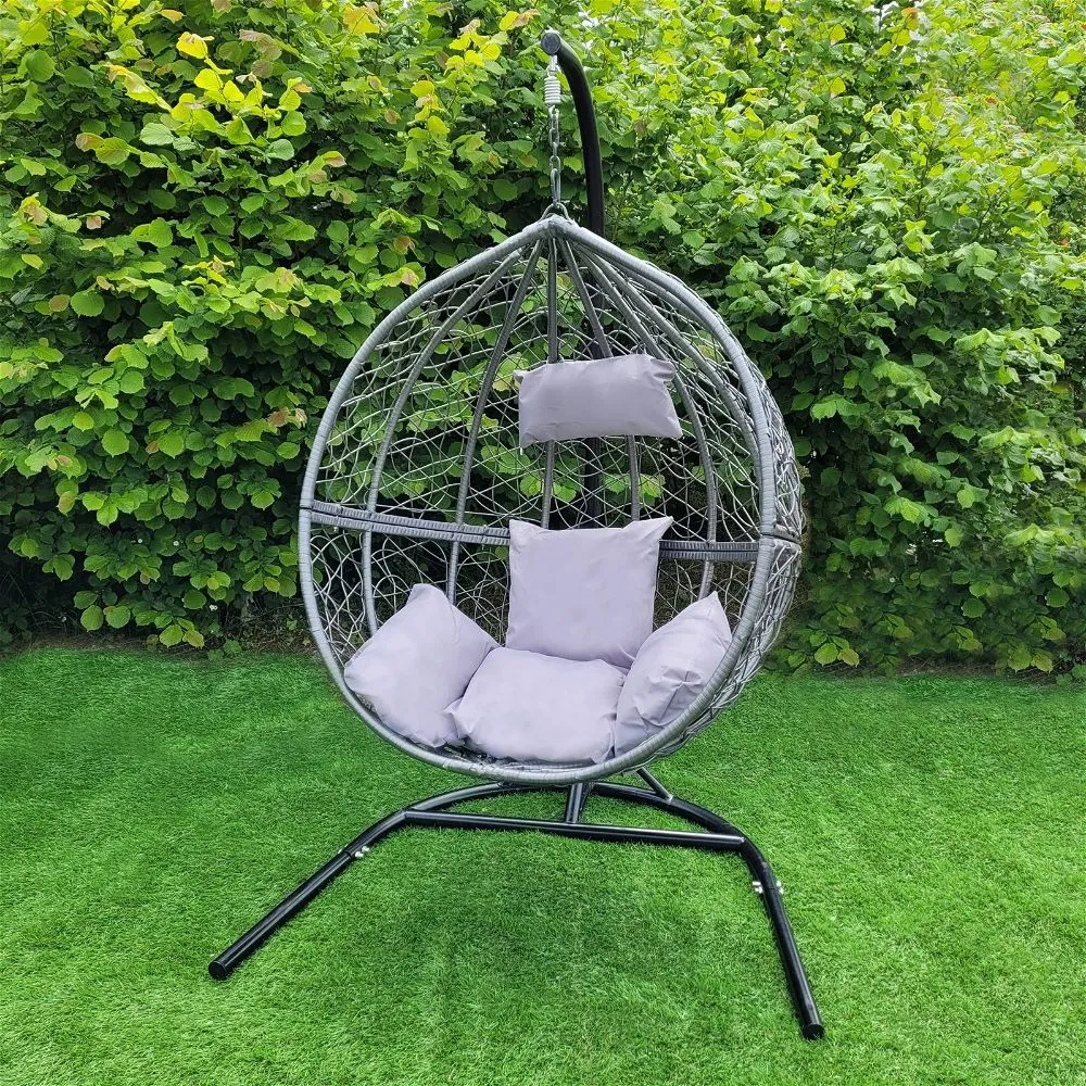 Grey Egg Swing Chair