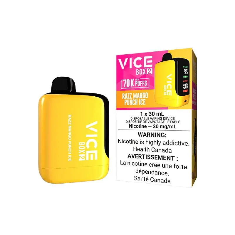 Vice Box 2 70K Razz Mango Punch Ice