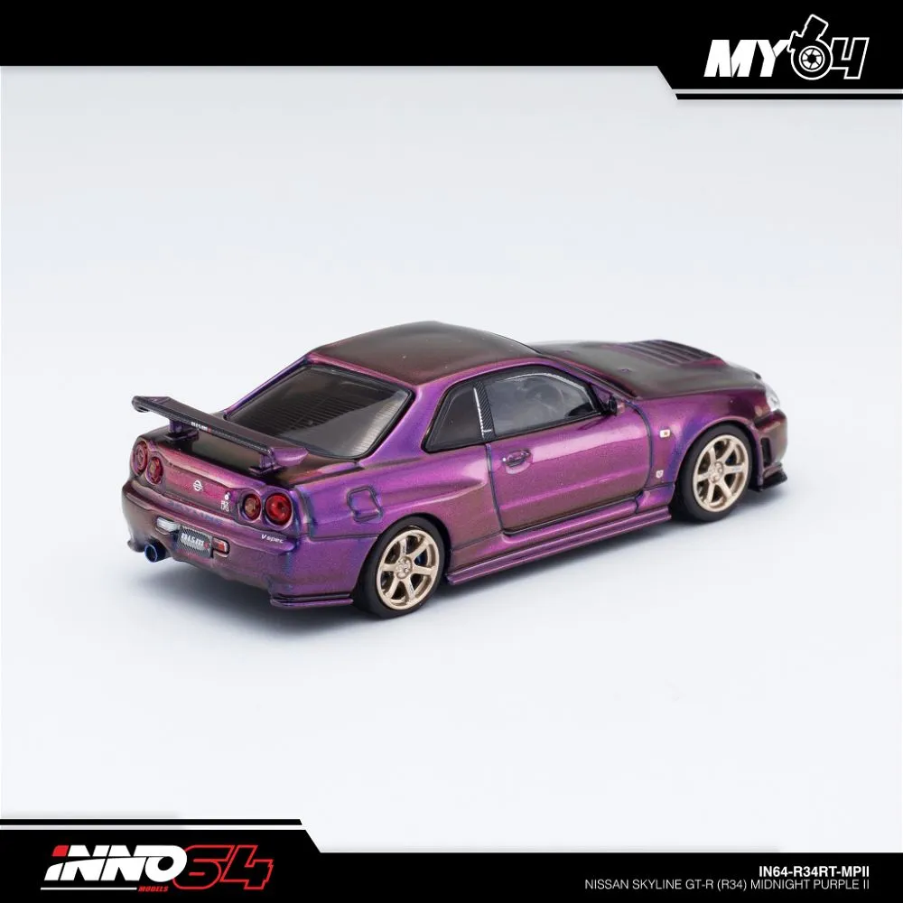 INNO64 | NISSAN SKYLINE GT-R R34 MAGIC PURPLE II