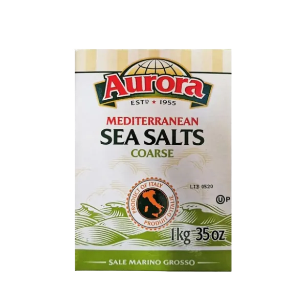 Aurora Mediterranean Sea Salt Coarse 1Kg