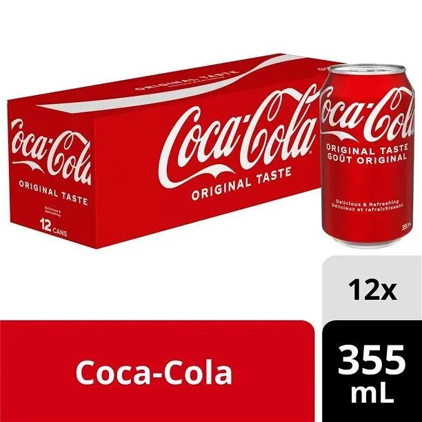 Coca Cola Coke Original 355ml x 12pk