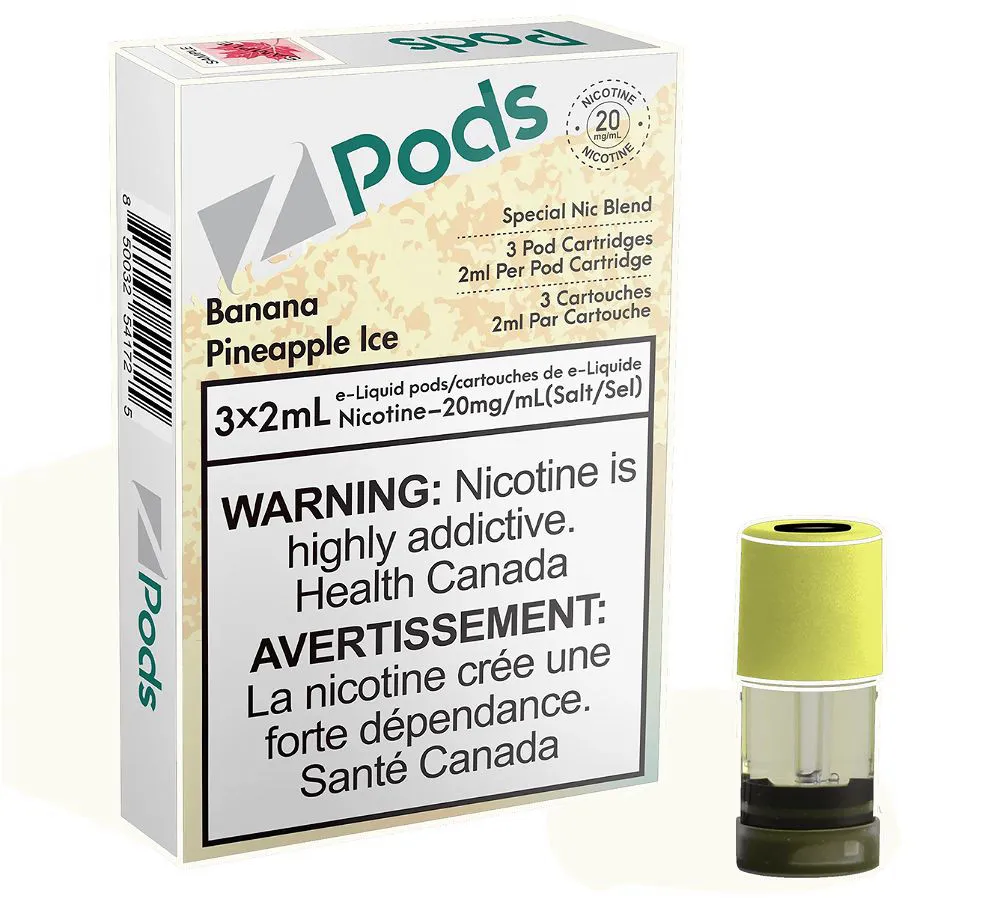 Z PODS BANANA PINEAPPLE ICE