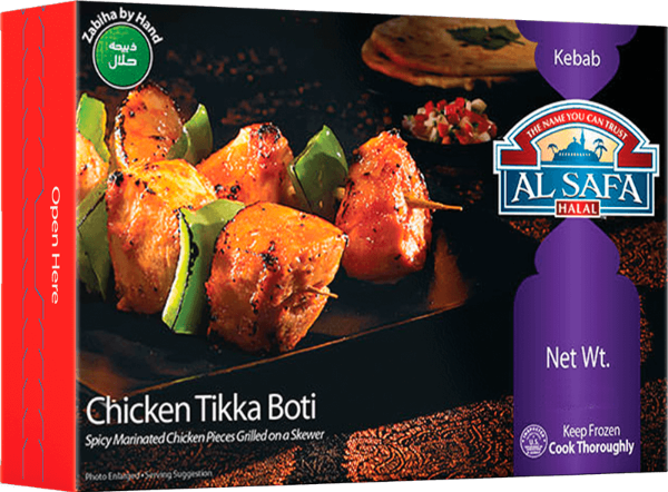 AL SAFA CHICKEN TIKKA BOTI 12 X 300GM