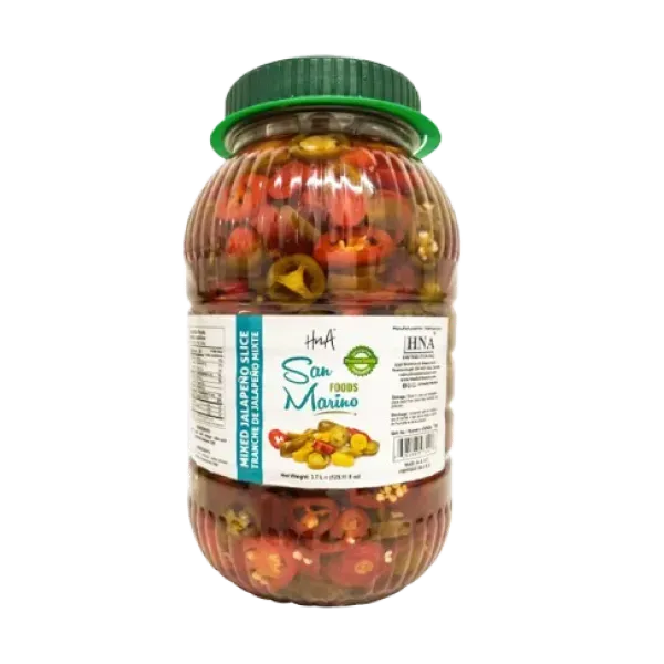 Mixed Jalapeno Slice Jar San Marino (3700g x 4)