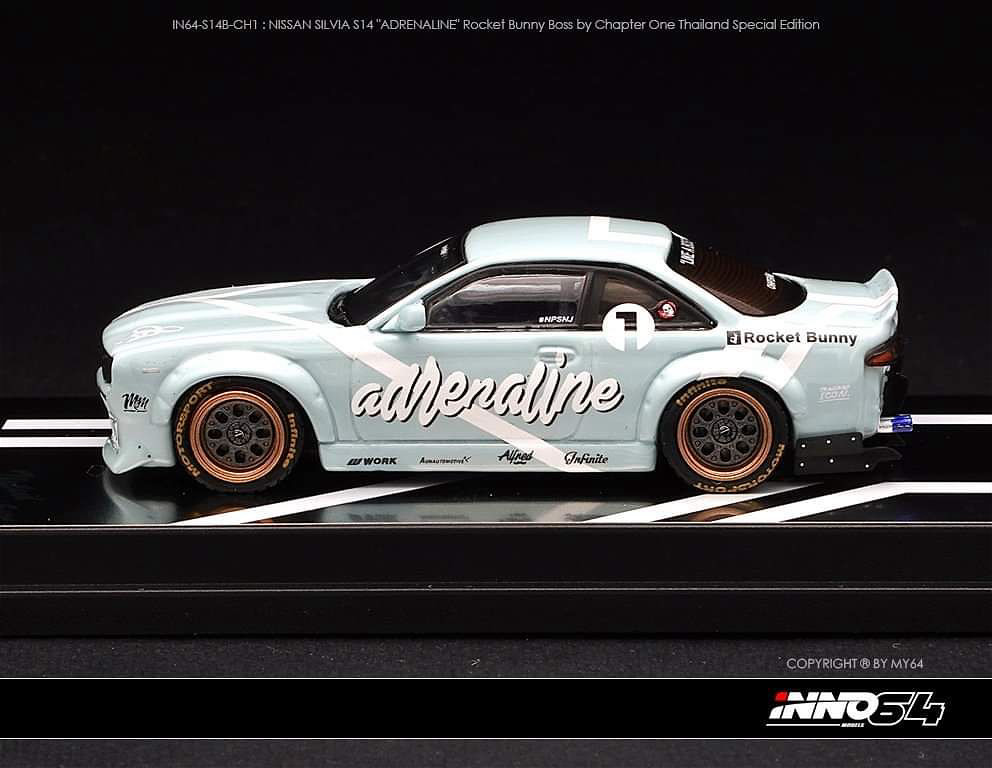 INNO64 | NISSAN SILVIA S14 'ADRENALINE'