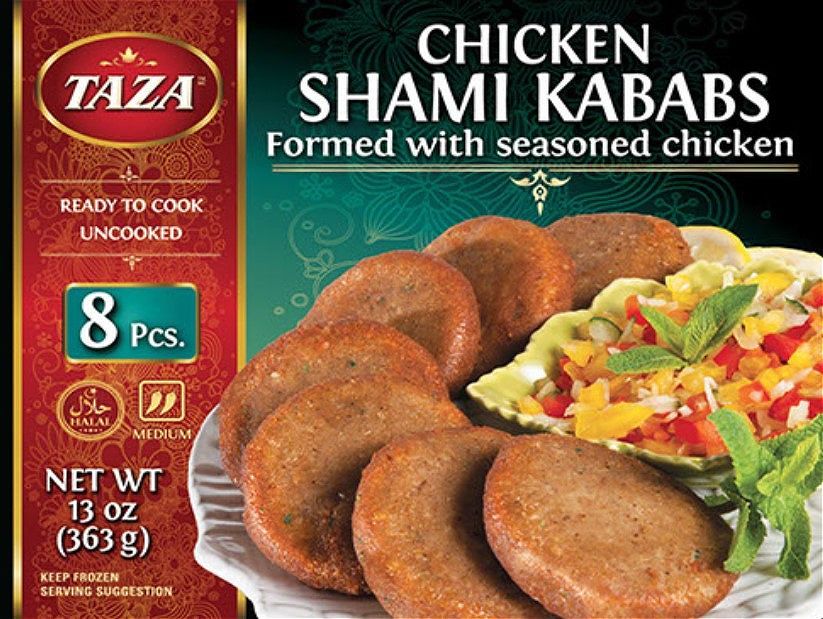 Taza Chicken Shami Kabab 8pcs