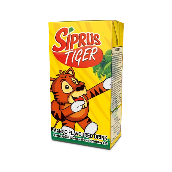 Siprus Tiger Mango 125 ML (24 Packs) - Siprus Tiger