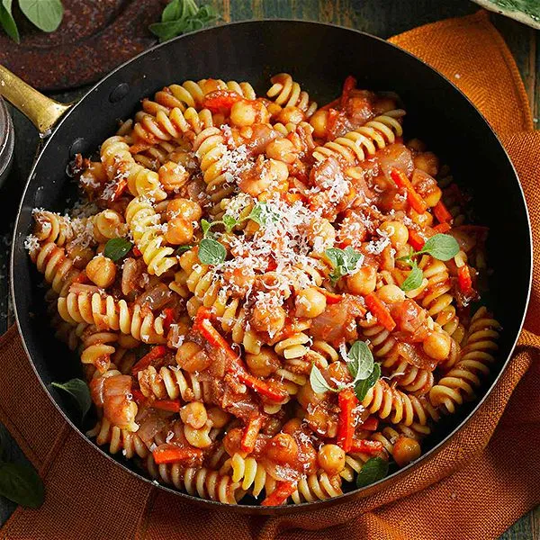 Red Fusilli Pasta