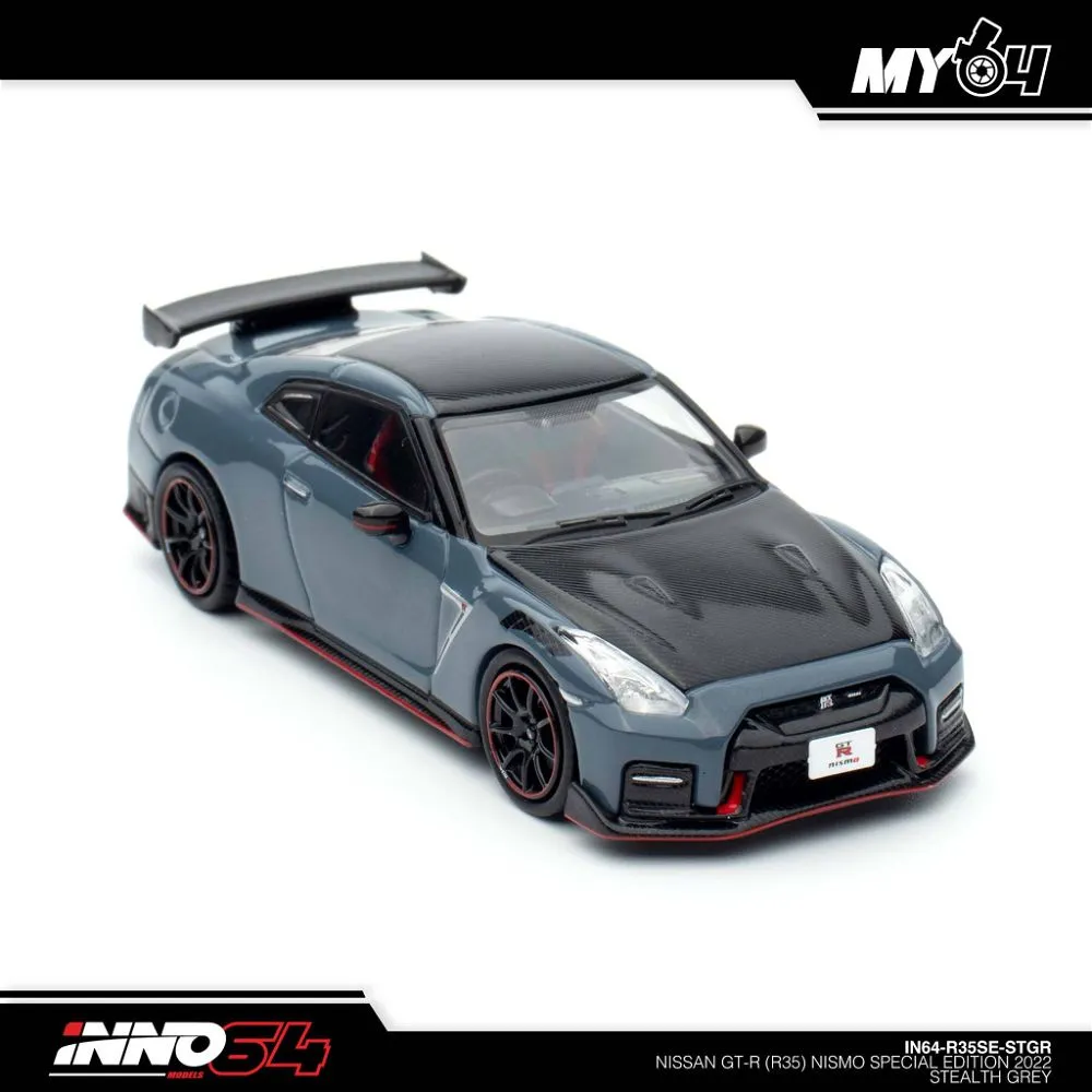 INNO64 | NISSAN GT-R R35 NISMO SPECIAL EDITION 2022 | STEALTH GREY