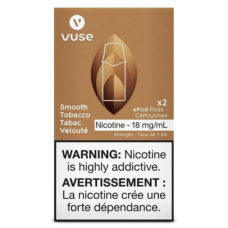 VUSE POD SMOOTH TOBACCO