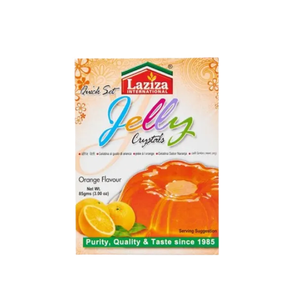 Laziza Jelly Crystal Orange 85g