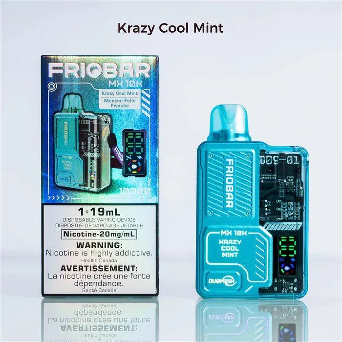 FRIOBAR MX 10000  KRAZY COOL MINT