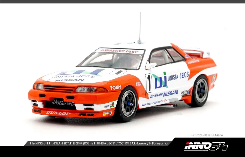 INNO64 | NISSAN SKYLINE GT-R R32 | UNISIA JECS JTCC 1993