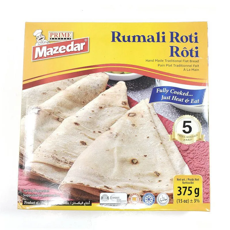 Mazedar Prime Frozen Rumali Roti 375g