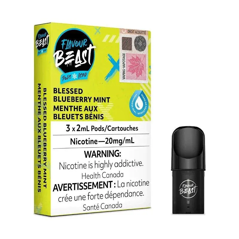 FLAVOUR BEAST POD BLESSED BLUEBERRY MINT