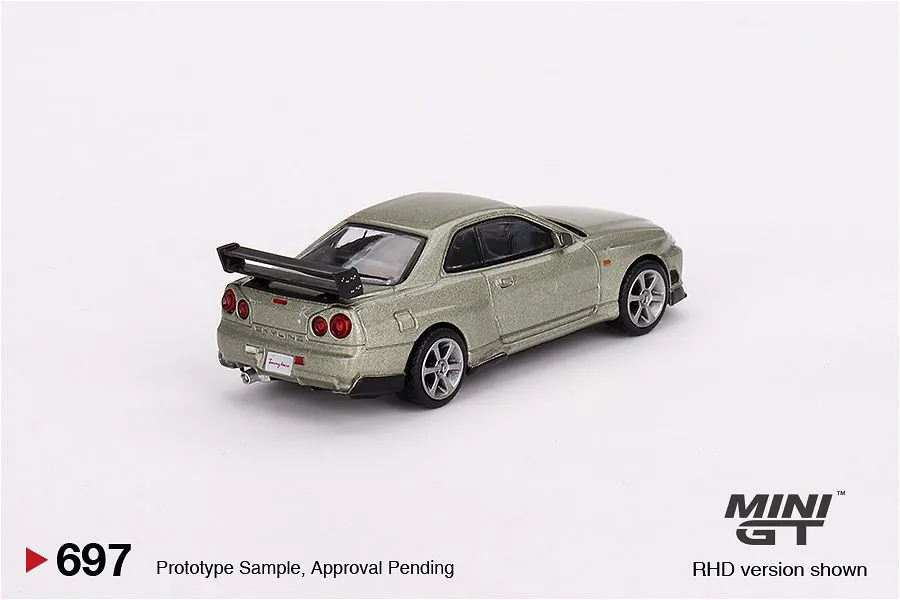 MINI GT | NISSAN SKYLINE GT-R R34 | TOMMYKIARA R-Z MILLENIUM JADE