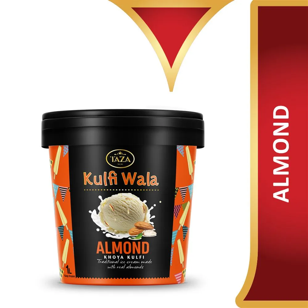 Taza Kulfiwala Almond Kulfi (For Pickup Only)