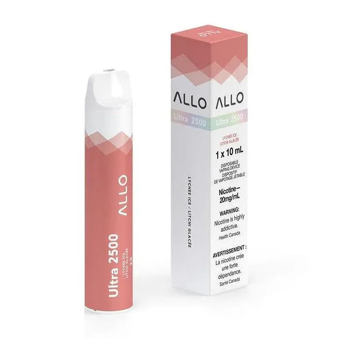 ALLO ULTRA 2500 LYCHEE ICE