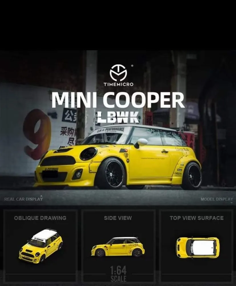 TIME MICRO | LBWK MINI COOPER | YELLOW