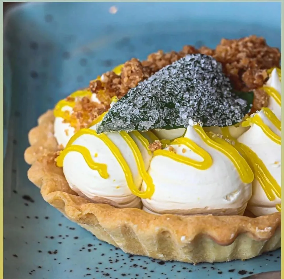 Whipped Lemon Tart