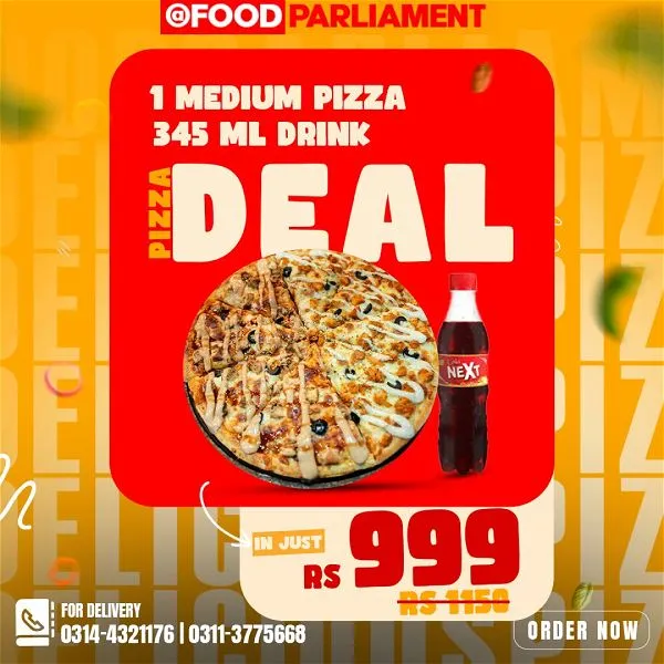 Deal 2 - Single Pizza Deals