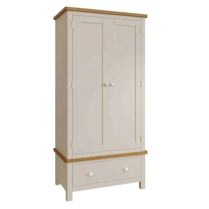 Trent Truffle 2 Door Wardrobe