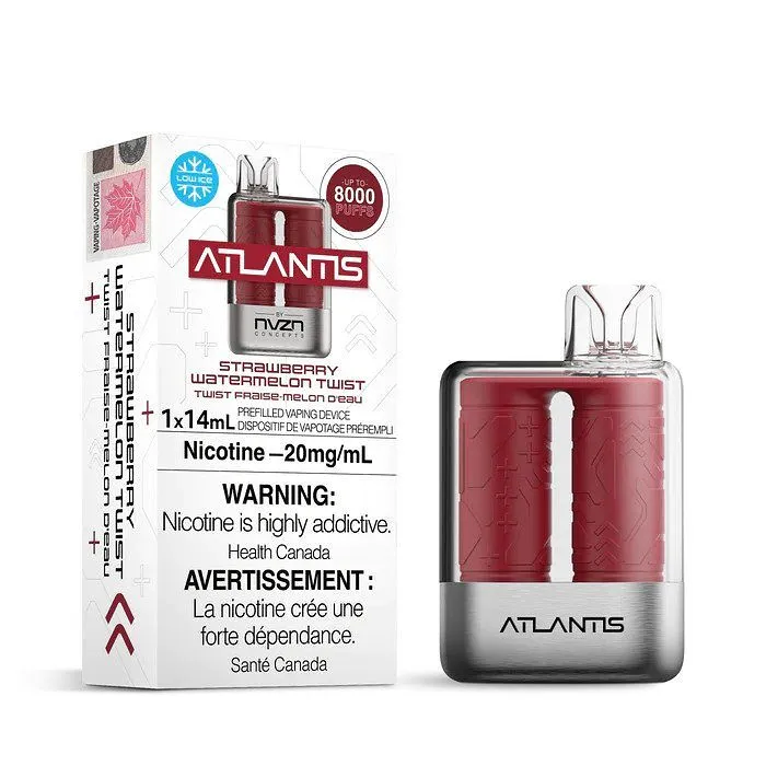 Atlantis 8000 STRAWBERRY WATERMELON TWIST