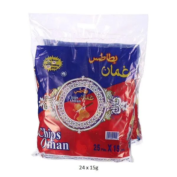 Oman Chips Spicy 15g X 24pk