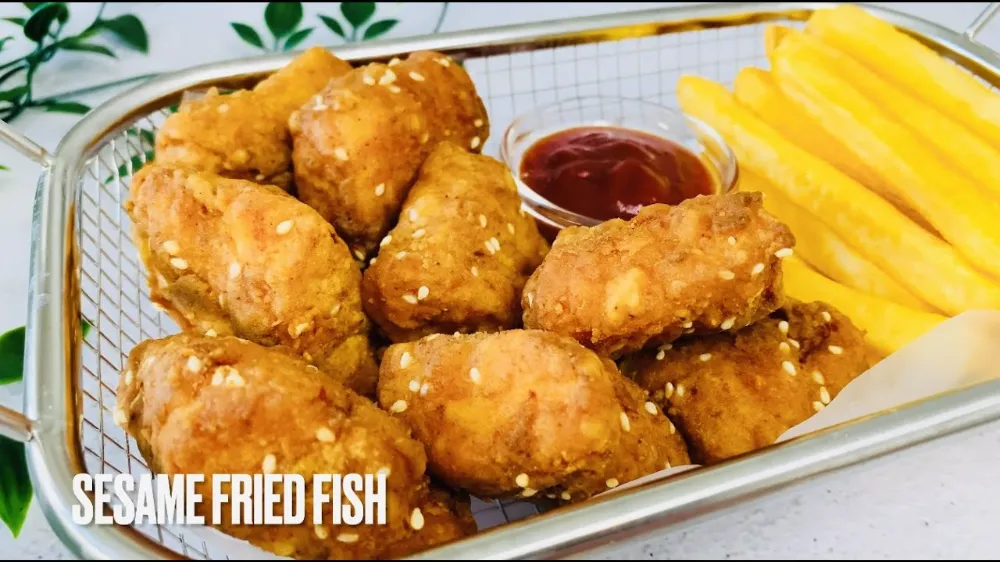 Sesame Fried Spicy Fish