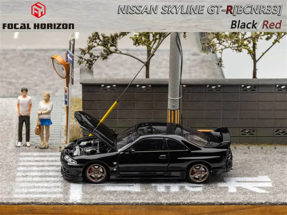 FOCAL HORIZON | NISSAN SKYLINE GT-R R33 | BLACK