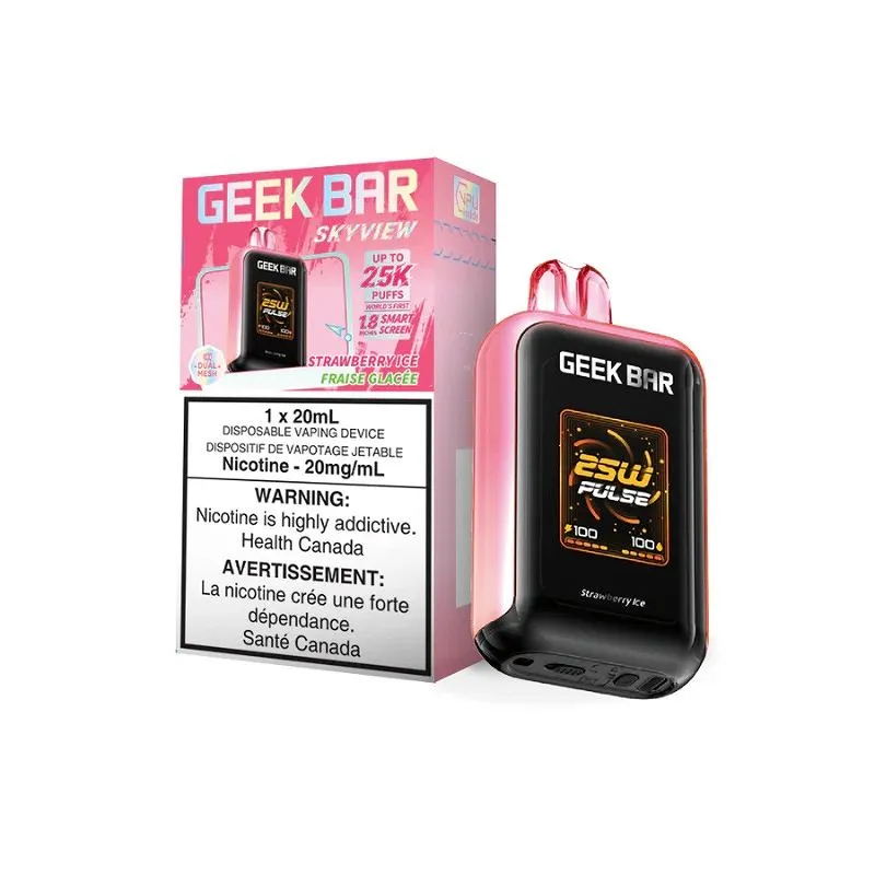 Geek Bar 25000 Strawberry Ice