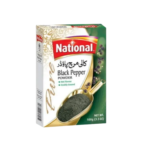 National Black Pepper Pwd 100g