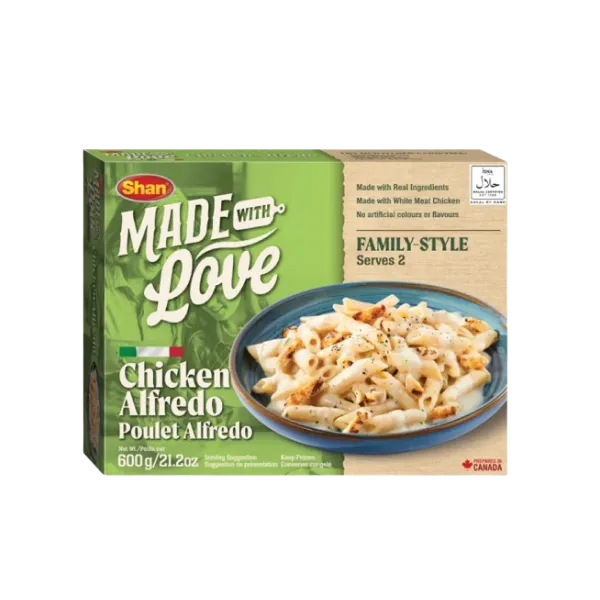 Shan Frozen Chicken Alfredo 600g