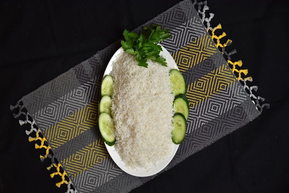 Steamed Plain Rice Multan